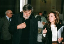 Inaugurazione mostra Vauro ed Ellekappa